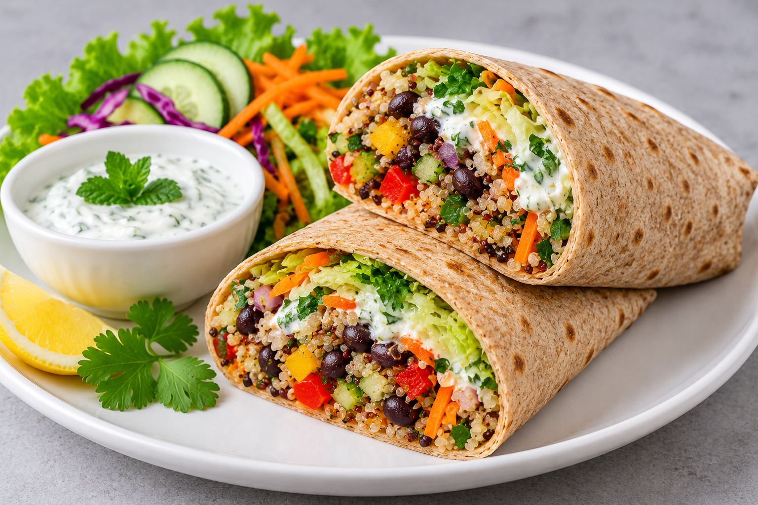 Quinoa Crunchy Wrap