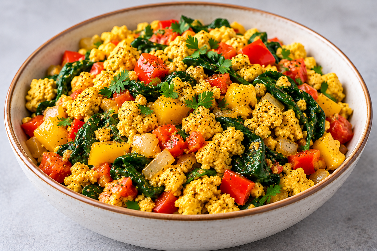 Tofu Scramble Bowl