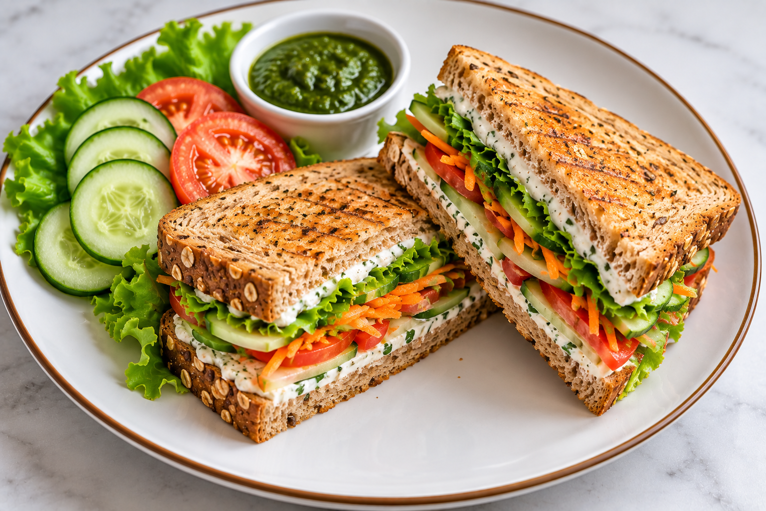 Vegetable Sandwich