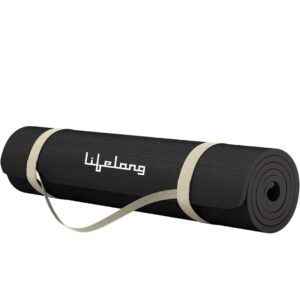 Lifelong Yoga mat for Women & Men EVA Material 4mm
